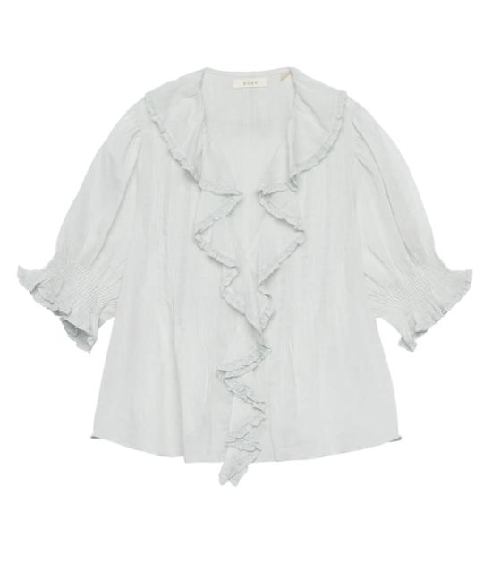  도엔 블라우스 앙리 탑 앨리스 블루 - DOEN