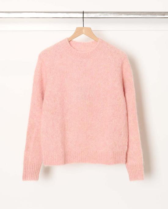  제이미 할러 스웨터 더 뉴 크루  로즈