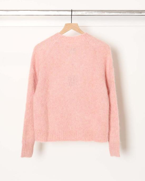  제이미 할러 스웨터 더 뉴 크루  로즈 - JAMIE HALLER