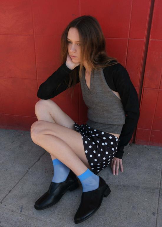  길 블라우스 젤 마르셀로 홀터 탑 - GEEL