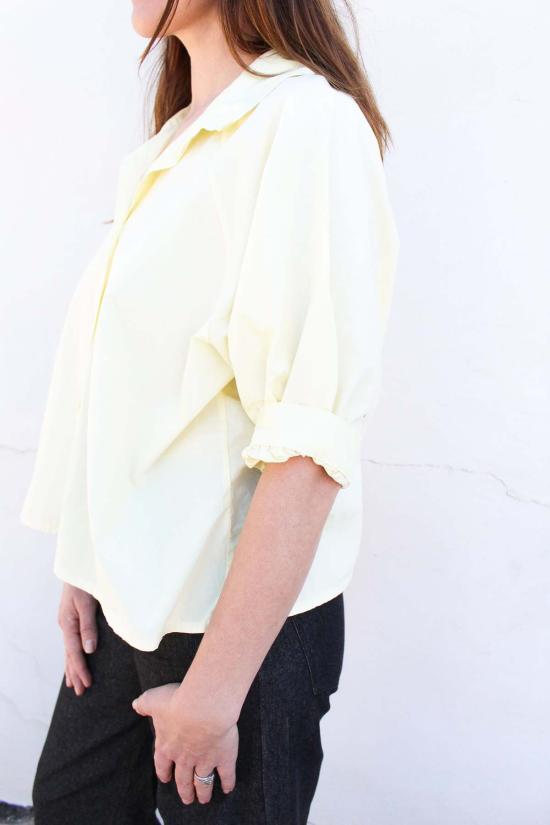  에스비제이 오스틴 블라우스 Sbj 오스틴 굿 컴퍼니 헤이 헤이 탑 - SBJ AUSTIN