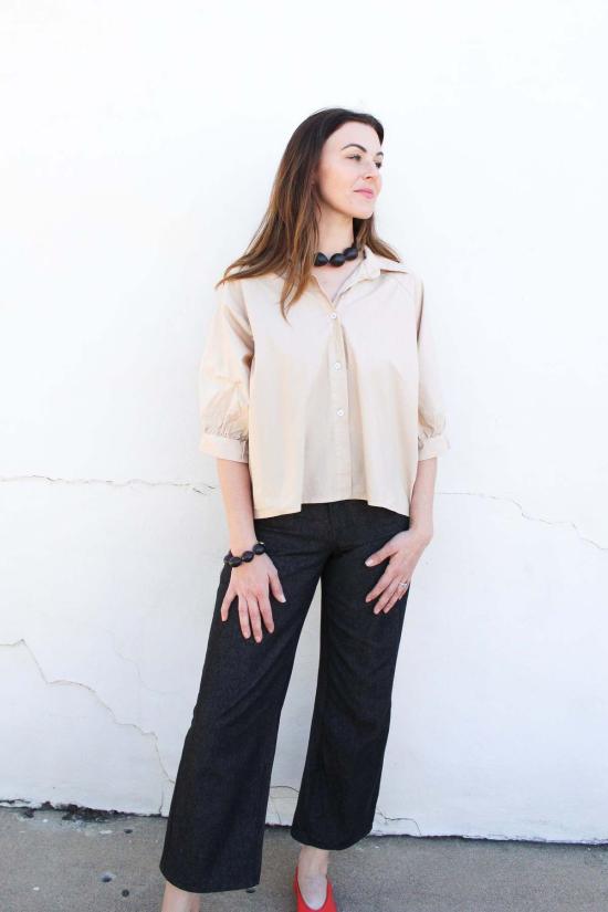  에스비제이 오스틴 블라우스 Sbj 오스틴 굿 컴퍼니 헤이 헤이 탑