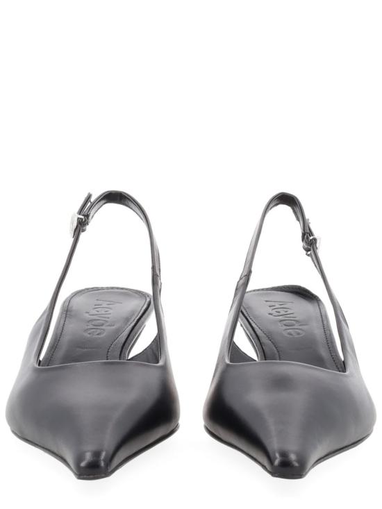  에이드 힐/펌프스 Aeydē Neckline Catrina Heels Black - AEYDE