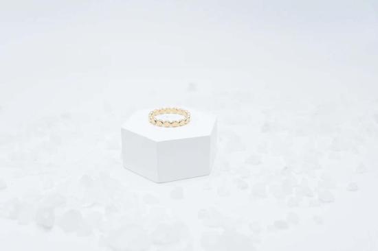  애니 어 디자인 반지 도트 스태커 링 - ANNIE AWE DESIGN
