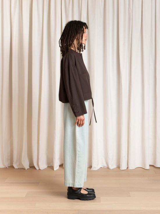  알리 골든 자켓 스프링 크롭 드로스트링 재킷 - ALI GOLDEN