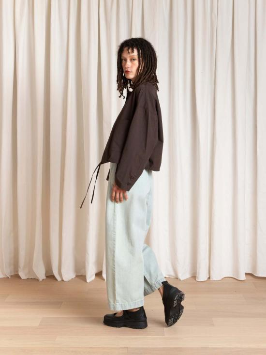  알리 골든 자켓 스프링 크롭 드로스트링 재킷 - ALI GOLDEN