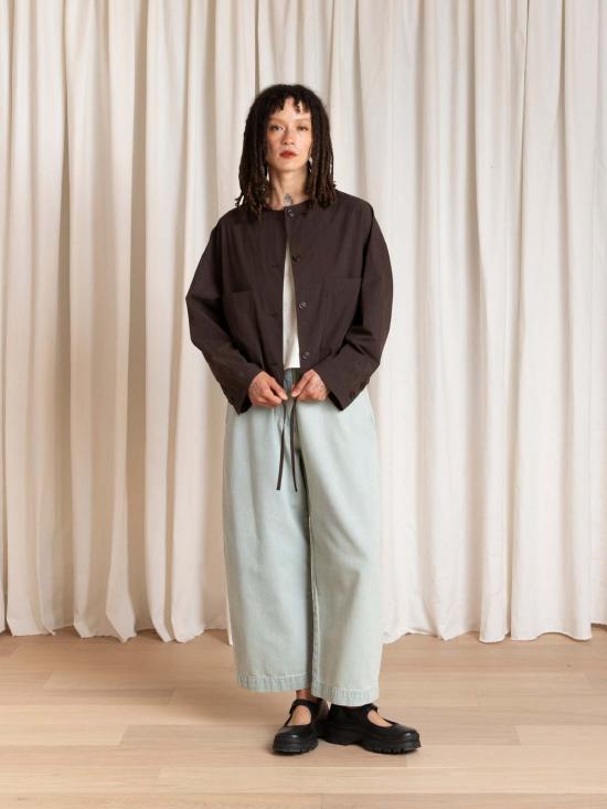  알리 골든 자켓 스프링 크롭 드로스트링 재킷 - ALI GOLDEN