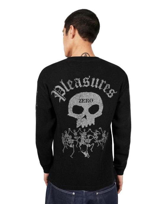  플레셔스 긴팔 티셔츠 즐거움이 잘못된 방향으로 이끌었다 열 탑 - PLEASURES