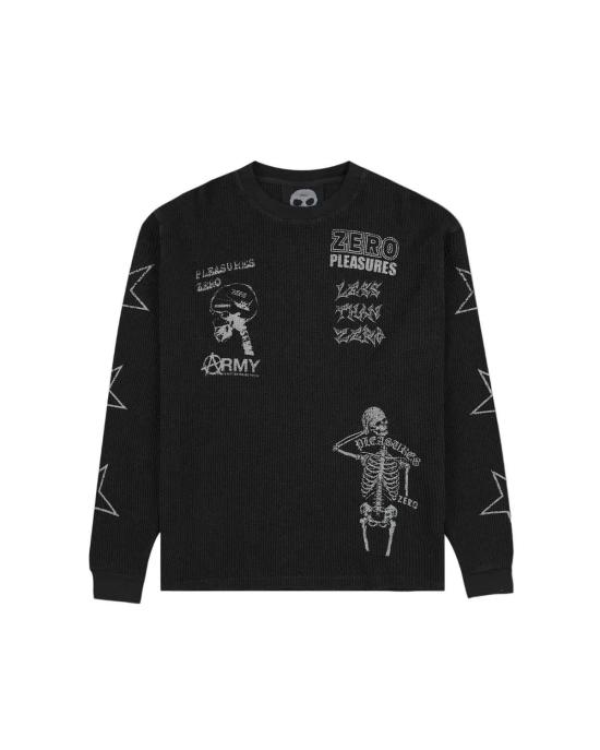  플레셔스 긴팔 티셔츠 즐거움이 잘못된 방향으로 이끌었다 열 탑