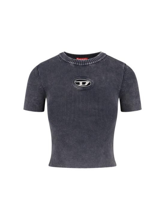  디젤 반팔 티셔츠 M 앵커 티셔츠 블랙