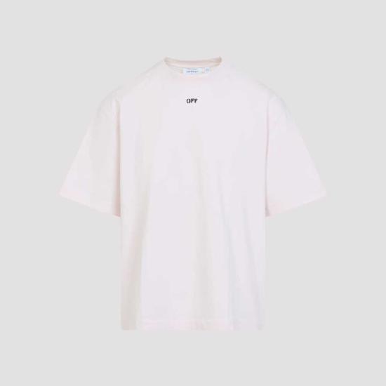  오프화이트 반팔 티셔츠 오프 화이트 러브드 페인트 애로우즈 스케이트 티셔츠 페이드 아웃 모브 - OFF WHITE