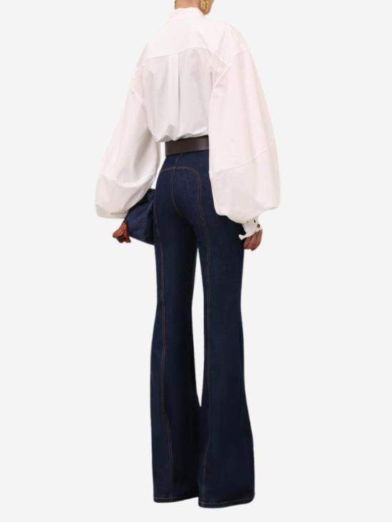  짐머만 블라우스 지머만 루나 아플리케  아이보리 - ZIMMERMANN