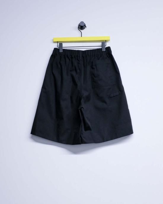  [키즈] 쥐알텐케이 쇼츠/버뮤다 아동용 10K 사이즈 블랙 파이핑 립스톱 반바지 - GR10K