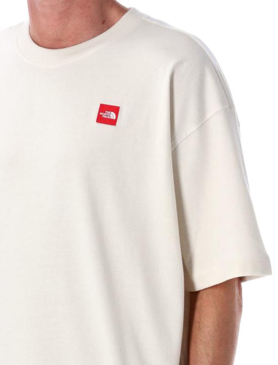  노스페이스 반팔 티셔츠 레드 박스 티셔츠 화이트 - NORTH FACE