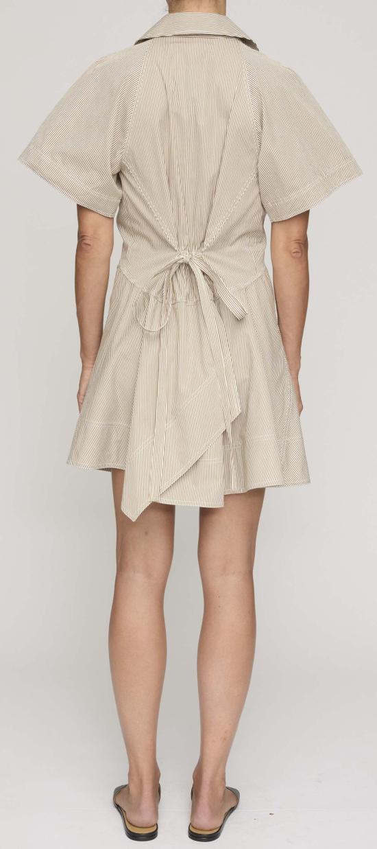  에이엘씨 숏 원피스 A.L.C. 줄리 드레스 펄/에이징 브론즈 - A.L.C.