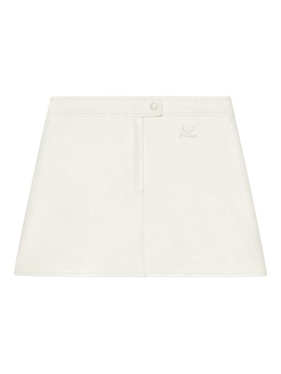 26SS 쿠레쥬 숏 스커트 126CJU352VY00140018 White