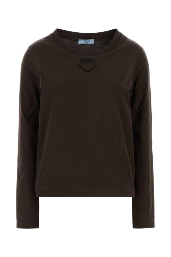  프라다 자켓 지로콜로 플리스 카카오