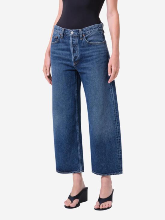  에이골디 데님 팬츠 아골드 아크 진 쇼트웨이브 - AGOLDE