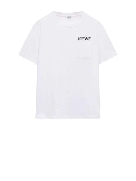  로에베 반팔 티셔츠 티셔츠 화이트