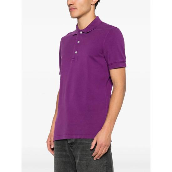  톰포드 스웨터 톰 포드  폴로 셔츠 퍼플 - TOMFORD