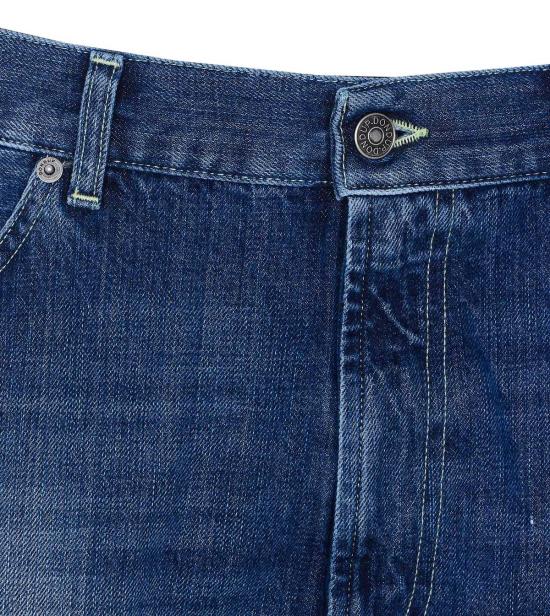  돈답 데님 팬츠 돈둡 렌즈 데님 반바지 블루 - DONDUP