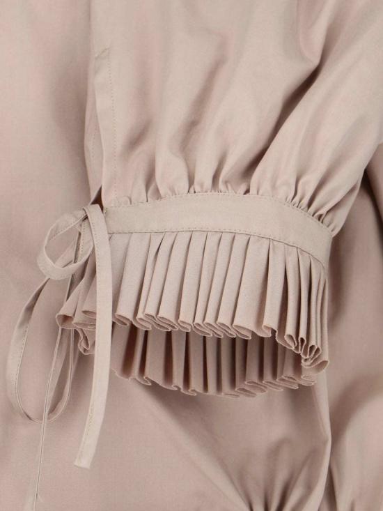  드리스 반 노튼 블라우스 Dries Van Noten 코튼 셔츠 베이지 - DRIES VAN NOTEN