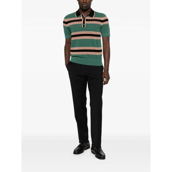  인코텍스 스트레이트 팬츠 블랙 - INCOTEX