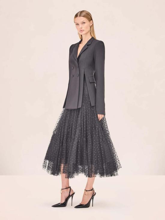  알렉시스 미디 스커트 나오미 스커트 블랙