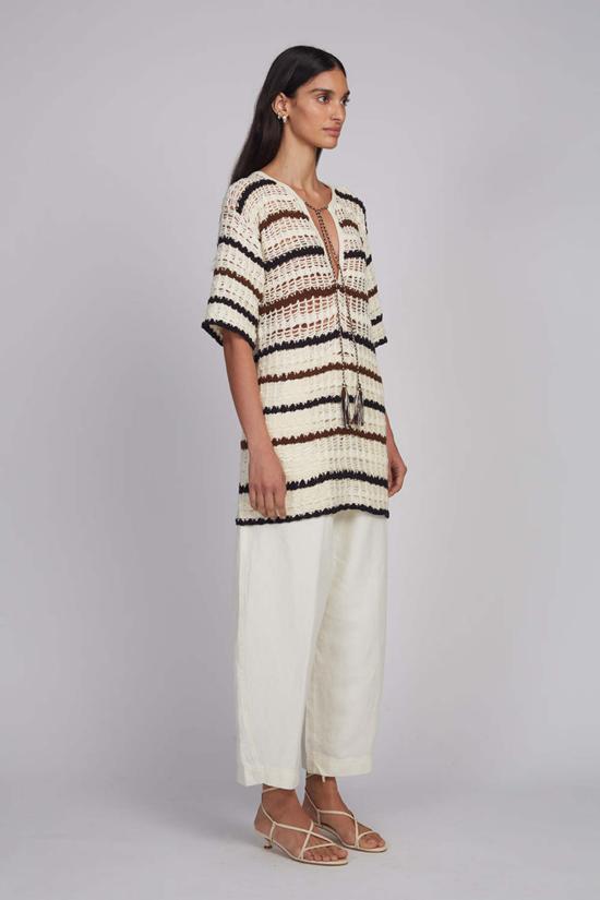  ELEVEN SIX 비치용품 일레븐 식스 알라이나 커버업 튜닉 - ELEVEN SIX