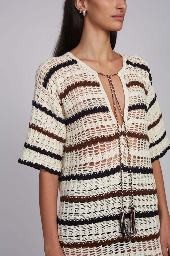  ELEVEN SIX 비치용품 일레븐 식스 알라이나 커버업 튜닉 - ELEVEN SIX