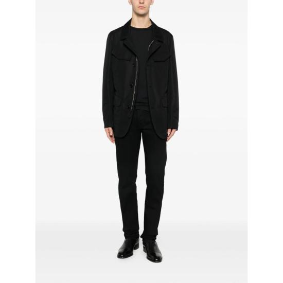  톰포드 긴팔 티셔츠 톰 포드 티셔츠 블랙 - TOMFORD