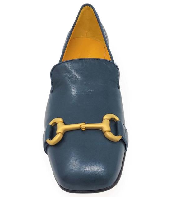  Madison Maison™ 로퍼 매디슨 메종™ P922 가죽 스퀘어 토  네이비 - OTHER BRANDS