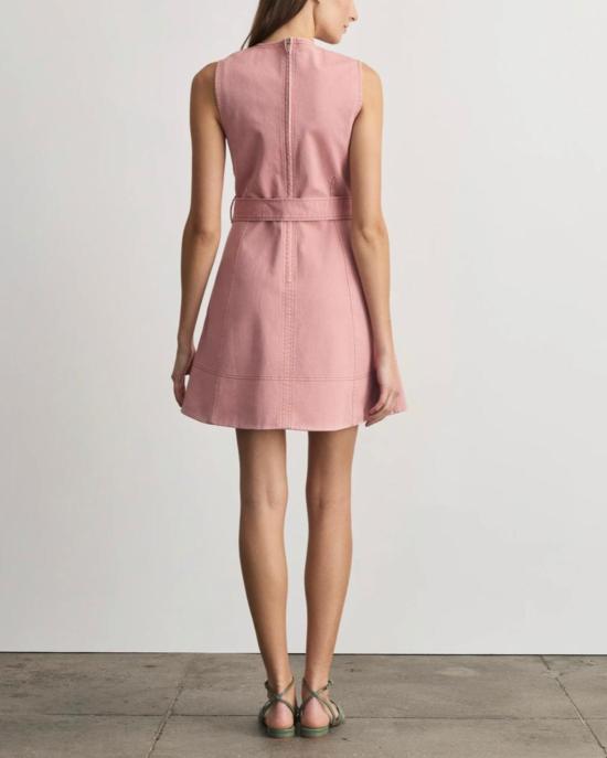  타냐 테일러 숏 원피스 레이나 드레스 로즈 쿼츠 - TANYA TAYLOR