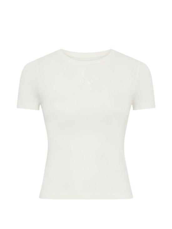  마린세르 반팔 티셔츠 마린 세르 로고 코튼 티셔츠 화이트