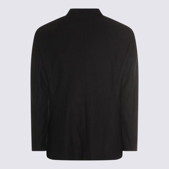  조르지오 아르마니 수트 자켓 블레이저 블랙 - GIORGIO ARMANI