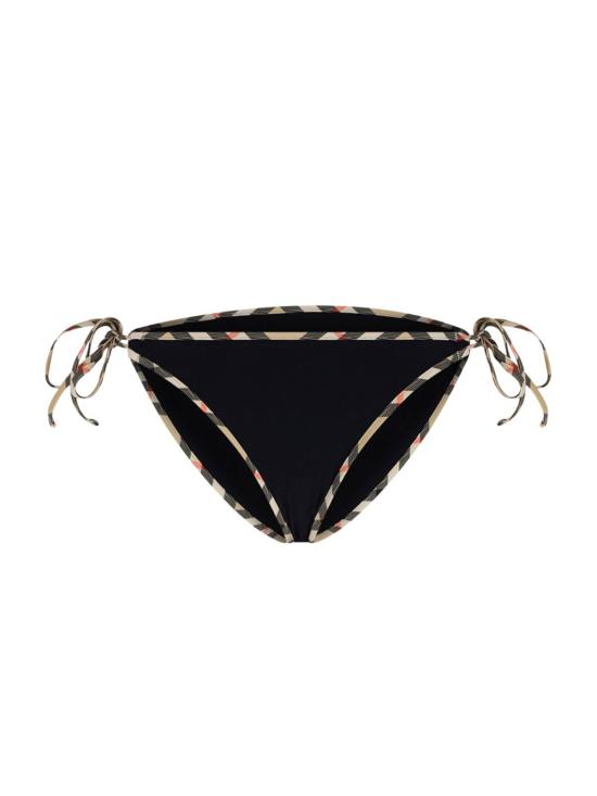  버버리 비키니 수영복 체크 수영복 팬티 블랙