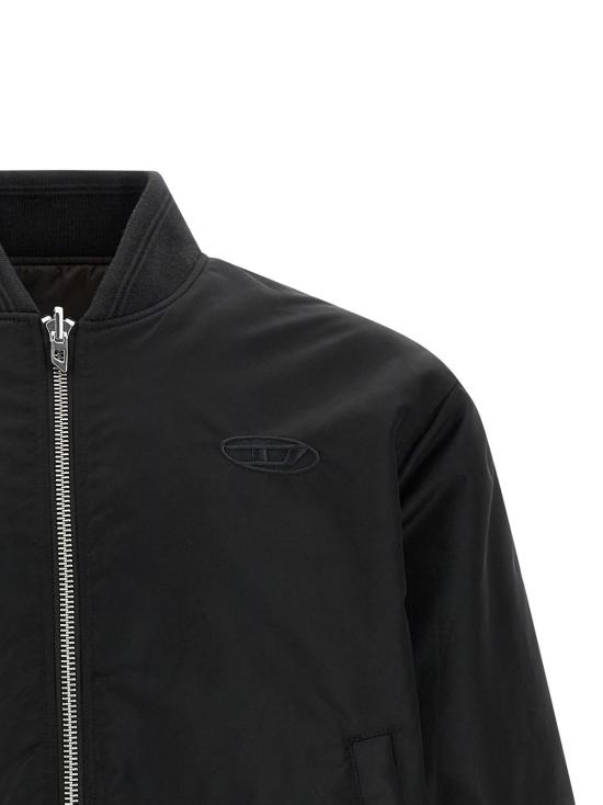  디젤 봄버 자켓 W 타입 D1 리버서블 봄버 재킷 블랙 - DIESEL