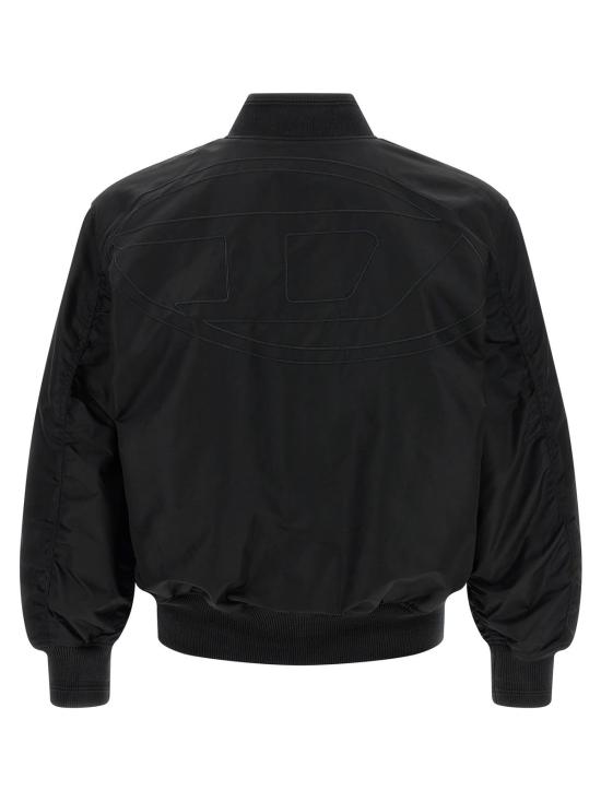  디젤 봄버 자켓 W 타입 D1 리버서블 봄버 재킷 블랙 - DIESEL