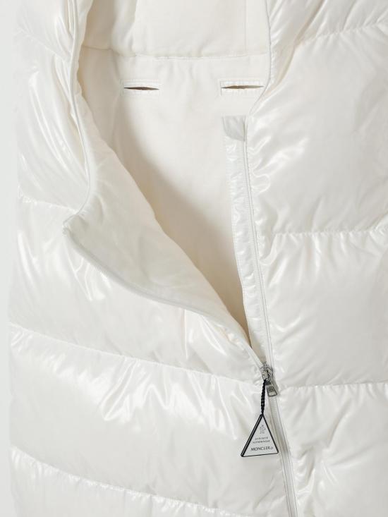 25FW [키즈] 몽클레어 애견 코트 1E00002597Z8 031 White - MONCLER