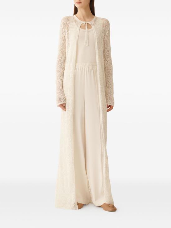 26SS 파비아나 필리피 가디건 MAD276F507 D8640150 White - FABIANA FILIPPI