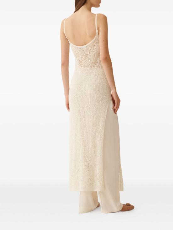 26SS 파비아나 필리피 롱 원피스 MAD276F648 D8640150 White - FABIANA FILIPPI