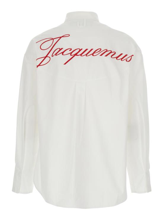 26SS 자크뮈스 긴팔 셔츠 SHM00588AW00648100 White - JACQUEMUS