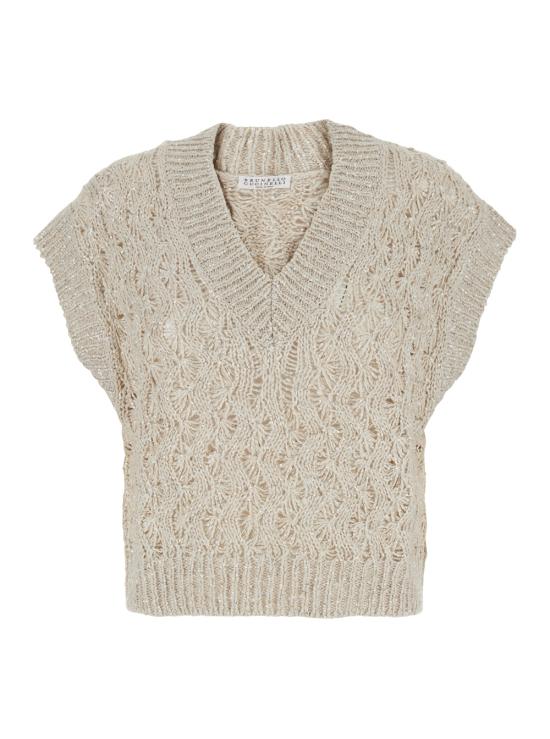 26SS 브루넬로 쿠치넬리 스웨터 MEA371112CLY85 Beige