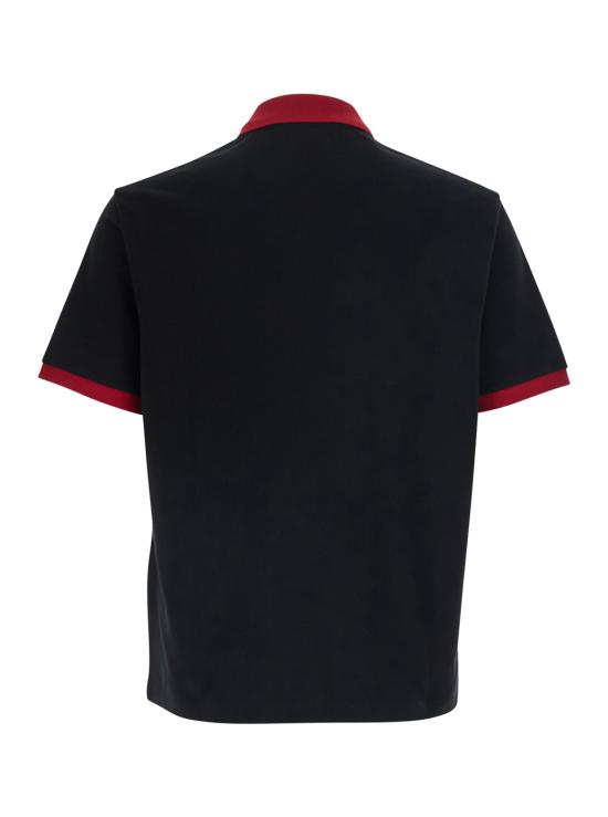 26SS 베르사체 폴로 티셔츠 10240311A176812B9A0 Black - VERSACE