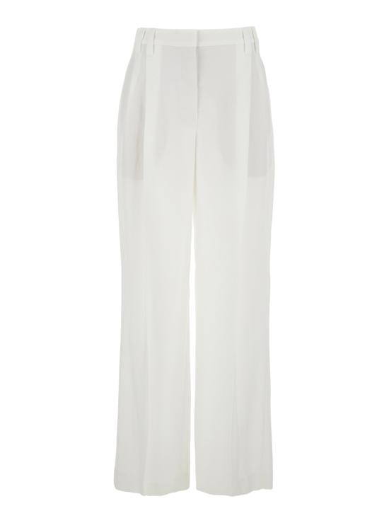 26SS 브루넬로 쿠치넬리 스트레이트 팬츠 MH126P9155C600 White