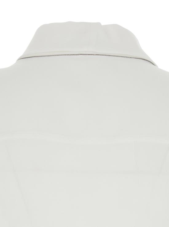 26SS 브루넬로 쿠치넬리 민소매 티셔츠 MH126EG906C600 White - BRUNELLO CUCINELLI