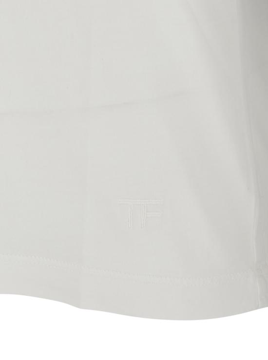 26SS 톰포드 반팔 티셔츠 JCS026JMC084WAA White - TOMFORD