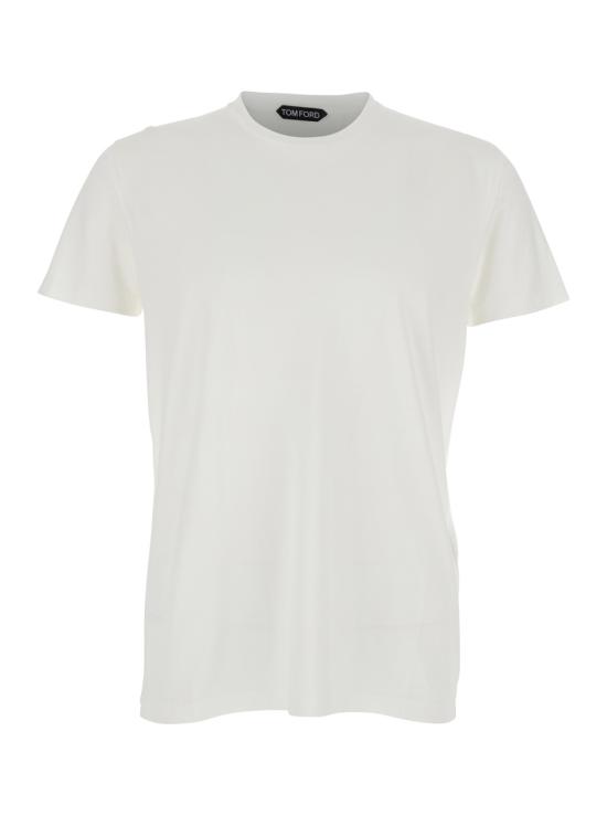 26SS 톰포드 반팔 티셔츠 JCS026JMC084WAA White