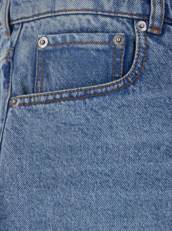 26SS 아미 코튼 라지 핏 버뮤다 쇼츠 HSO838DE0046480 Light blue - AMI