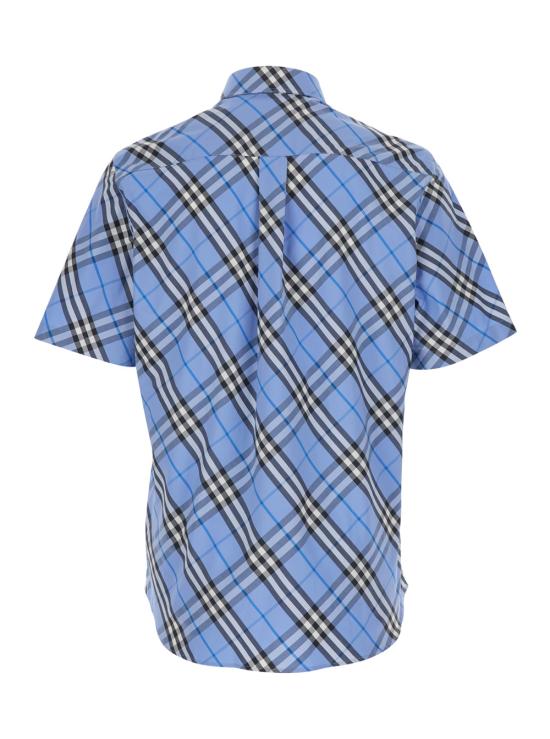 26SS 버버리 반팔 셔츠 8123674C4258 Light blue - BURBERRY